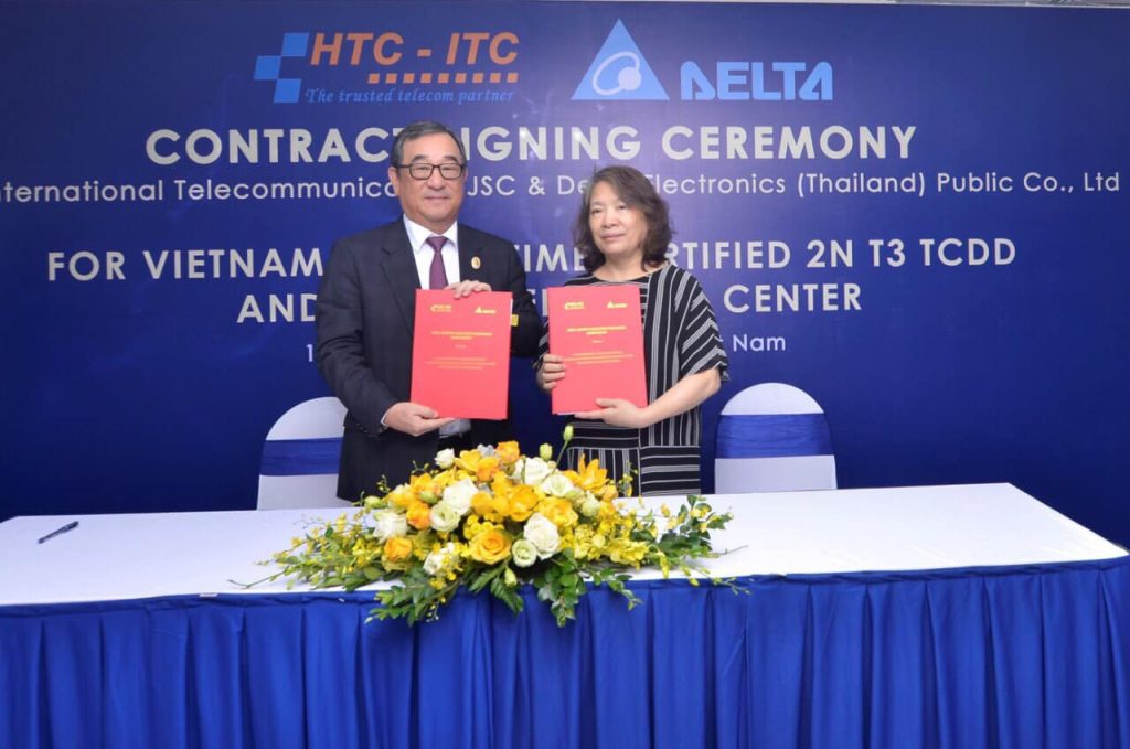 HTC-ITC ký hợp đồng với Delta Electronics triển khai Data Center tiêu chuẩn TIER 3 đầu tiên và hiện đại nhất Việt Nam