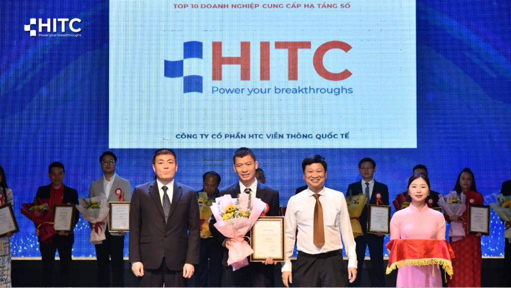 HITC được vinh danh trong TOP 10 Doanh nghiệp cung cấp hạ tầng số xuất sắc Việt Nam 2024
